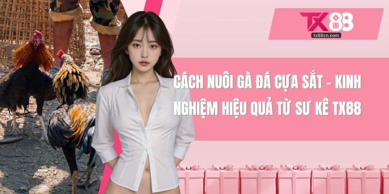 Cách nuôi gà đá cựa sắt