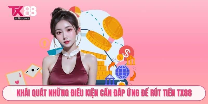 Khái quát những điều kiện cần đáp ứng để rút tiền TX88