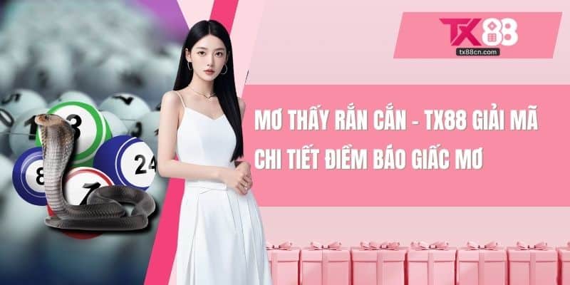 Mơ thấy rắn cắn