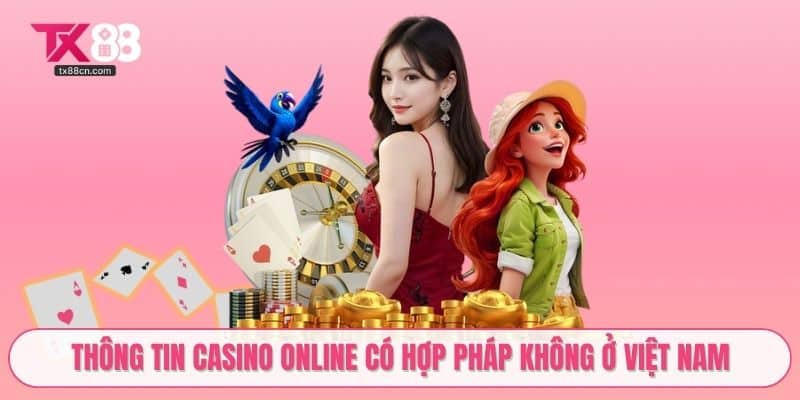 Thông tin Casino online có hợp pháp không ở Việt Nam