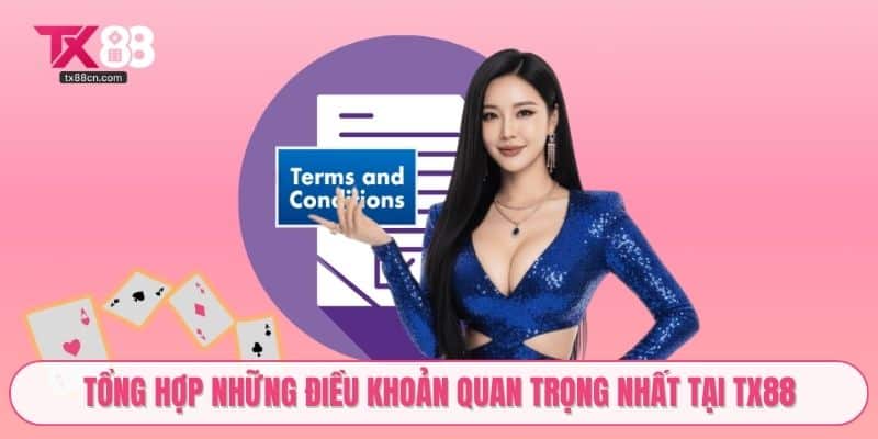 Tổng hợp những điều khoản quan trọng nhất tại TX88